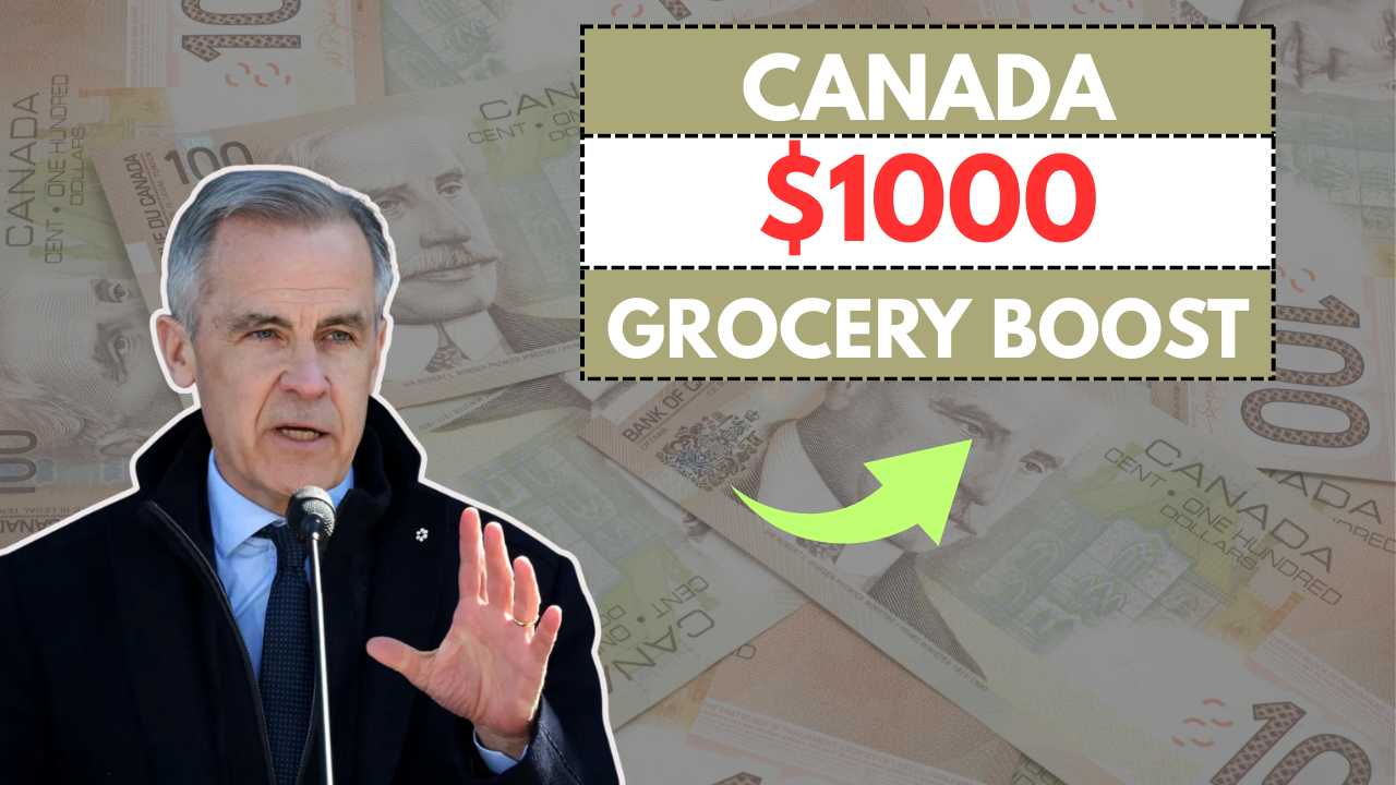 $1,000 Grocery Boost for Canadians – See If You’re Getting Paid in August 2025!