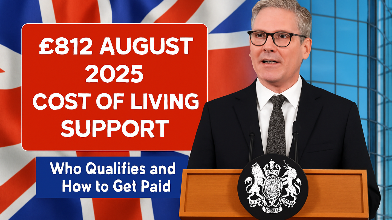 Claim the £812 UK Household Support