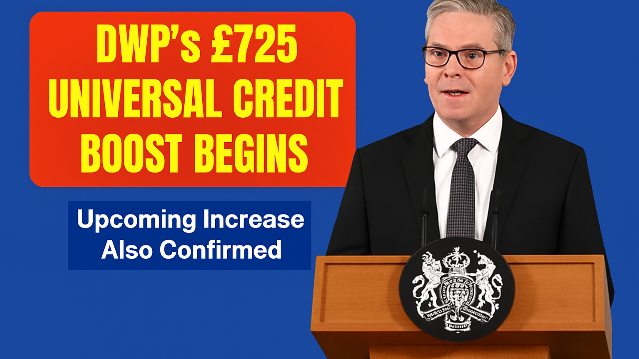 Universal Credit 2026 UK – £725 Payment