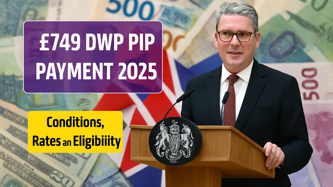 DWP Confirms £749 PIP Payment